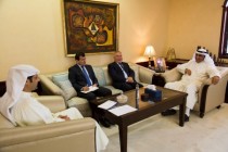 Tajikistan’s Ambassador met with the Director-General of the Kuwait Fund for Arab Economic Development