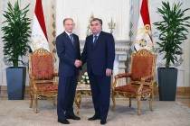 Meeting of President Emomali Rahmon with the Secretary of the Security Council of the Russian Federation Nikolai Patrushev