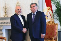 Meeting of the Leader of the Nation Emomali Rahmon with the Foreign Minister of the Islamic Republic of Iran Mohammad Javad Zarif