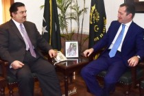 Ambassador of Tajikistan met with the Minister for Defence of Pakistan