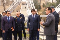 Mayor of Dushanbe city Rustami Emomali gave start to reconstruction of a number of communication facilities