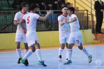 Futsal teams of Tajikistan and Turkey play draw in the first friendly match