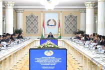 Leader of the Nation Emomali Rahmon attended the 18th Session of the Consultative Council on Improvement of Investment Climate