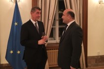 Ambassador of Tajikistan attended the official reception of the Prime Minister of the Czech Republic