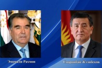 Emomali Rahmon, Sooronbay Jeenbekov discuss relations on the phone