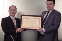 SUE “Khojagii Manziliyu Kommunali” received JICA President’s Award