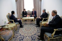 Foreign Minister of Tajikistan met with the Japanese delegation
