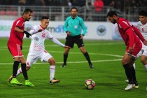 Tajikistan’s football team remains on the 126th position in FIFA rankings