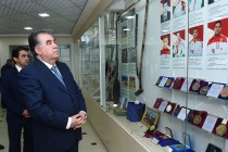 Familiarization of the Leader of the Nation Emomali Rahmon with new facilities in Dushanbe