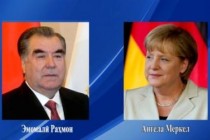 President of Tajikistan Emomali Rahmon sent a telegram of congratulations  to the Chancellor of the Federal Republic of Germany Angela Dorothea Merkel