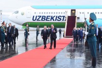 President of the Republic of Uzbekistan Shavkat Mirziyoyev arrived in Dushanbe on a state visit