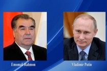Tajik president, Putin discussed developments in Afghanistan