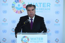President of Tajikistan Emomali Rahmon attended UNGA event «In search of water energy nexus: SDG 6 and SDG 7 Synergy»
