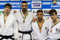 Tajik athlete Somon Mahmadbekov won silver medal at 2018 Junior European Judo Cup Coimbra