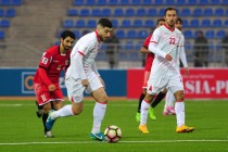 National team of Tajikistan climbed up one position in FIFA World Rankings