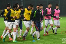 National football team of Tajikistan held its first training in the Chinese city of Changsha