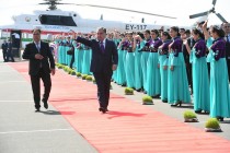 President Emomali Rahmon made a working trip to Sughd Province