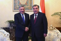 President of Tajikistan Emomali Rahmon received Foreign Minister of Kyrgyz Republic Erlan Abdyldaev