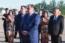 The Leader of the Nation Emomali Rahmon made working trip to Istaravshan city