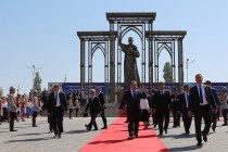 The Leader of the Nation Emomali Rahmon made working trip to Konibodom city