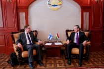 Foreign Minister received Finish Ambassador to Tajikistan Niklas Lindqvist on farewell visit