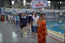 International Swimming Tournament started in Khujand city of Sughd province