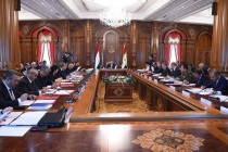 Meeting of the Government of the Republic of Tajikistan