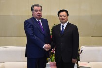President Emomali Rahmon met with Secretary of Henan Provincial Committee of the Communist Party of China Wang Guosheng