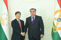President Emomali Rahmon met with the President of the Japan International Cooperation Agency (JICA) Shinichi Kitaoka