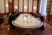 Prime Minister of Tajikistan Qohir Rasulzoda met with EU Commissioner for International Cooperation and Development Neven Mimica