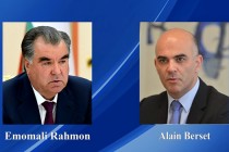 President of Tajikistan Emomali Rahmon sent a message of condolences to the President of the Swiss Confederation Alain Berset
