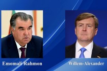 Leader of the Nation Emomali Rahmon sent a message of condolences to the King of the Netherlands Willem-Alexander