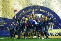 FFT President Rustami Emomali visited 2018 FIFA World Cup final