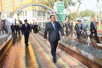 Leader of the Nation attended opening ceremony of the Child Park in Ismoili Somoni district of Dushanbe