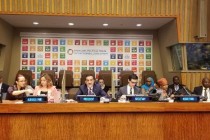 Tajikistan Ambassador to the UN presided over the High Level Political Forum 2018 Session