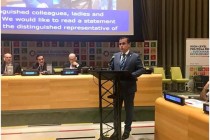 Sulton Rahimzoda attended the UN General Debates of the High Level Political Forum 2018