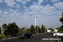 Little cloudy weather is predicted today in Tajikistan