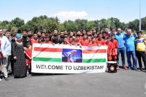 Junior football team of Tajikistan arrived in Tashkent to attend CAFA championship
