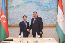President Emomali Rahmon held talks with Prime Minister of Azerbaijan Novruz Ismail oglu Mammadov