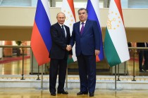President of the Republic of Tajikistan Emomali Rahmon met with the President of the Russian Federation Vladimir Putin