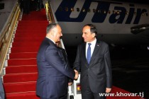 President of Moldova Igor Dodon arrived in Dushanbe to attend the meeting of the CIS Council of Heads of State