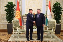 President of Tajikistan Emomali Rahmon met with the President of the Kyrgyz Republic Sooronbay Jeenbekov