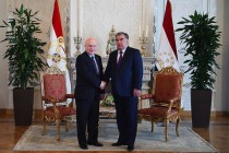 Leader of the Nation Emomali Rahmon received Chairman of the Executive Committee and Executive Secretary of the Commonwealth of Independent States Sergey Lebedev