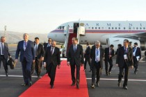 Prime Minister of Armenia Nikol Pashinyan arrived in Tajikistan
