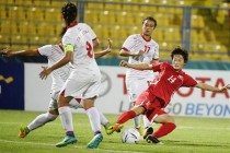 Tajikistan hosts the qualifying round of the women football tournament of the 2020 Olympic Games