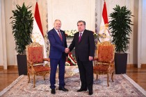Emomali Rahmon received Prime Minister of the Republic of Belarus Sergei Rumas