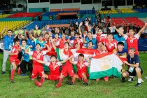 Tajikistan junior football team advanced to the AFC U-16 Championship Malaysia 2018 final!