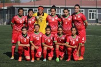 Tajikistan women’s youth football team (U-19) sparred with Kyrgyzstan