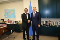 Cooperation between Tajikistan and the World Health Organization was discussed in Geneva