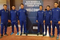 Tajik referees attend the AFC elite seminar in Malaysia